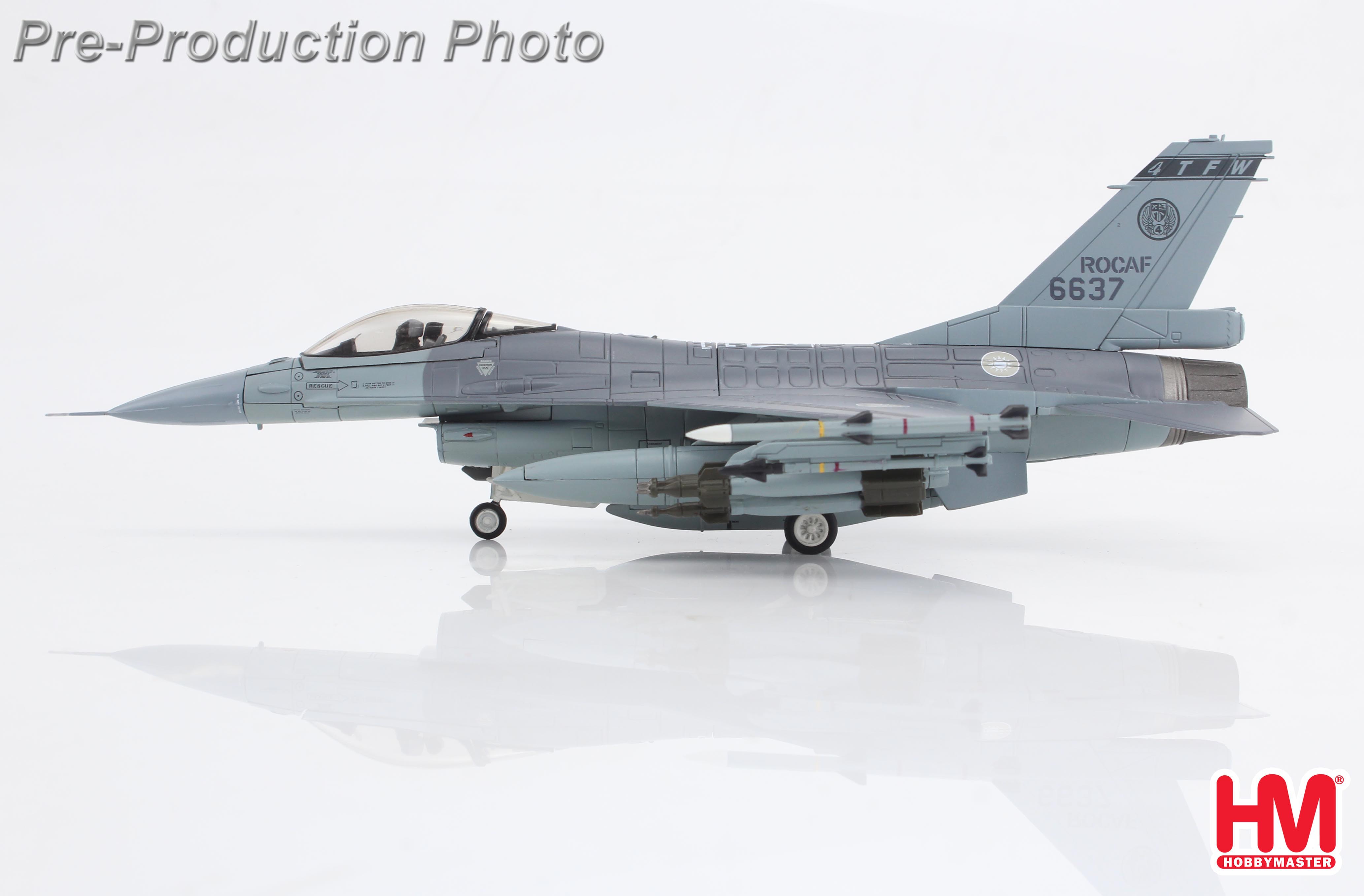 【本体未開封】HOBBY MASTER F-16 Fighting Falcon F-16A Fighting Falcon 1:72 Diecast Model - Hobby Master HM
